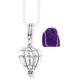 Hot Air Balloon Necklace to Celebrate a Balloon Ride